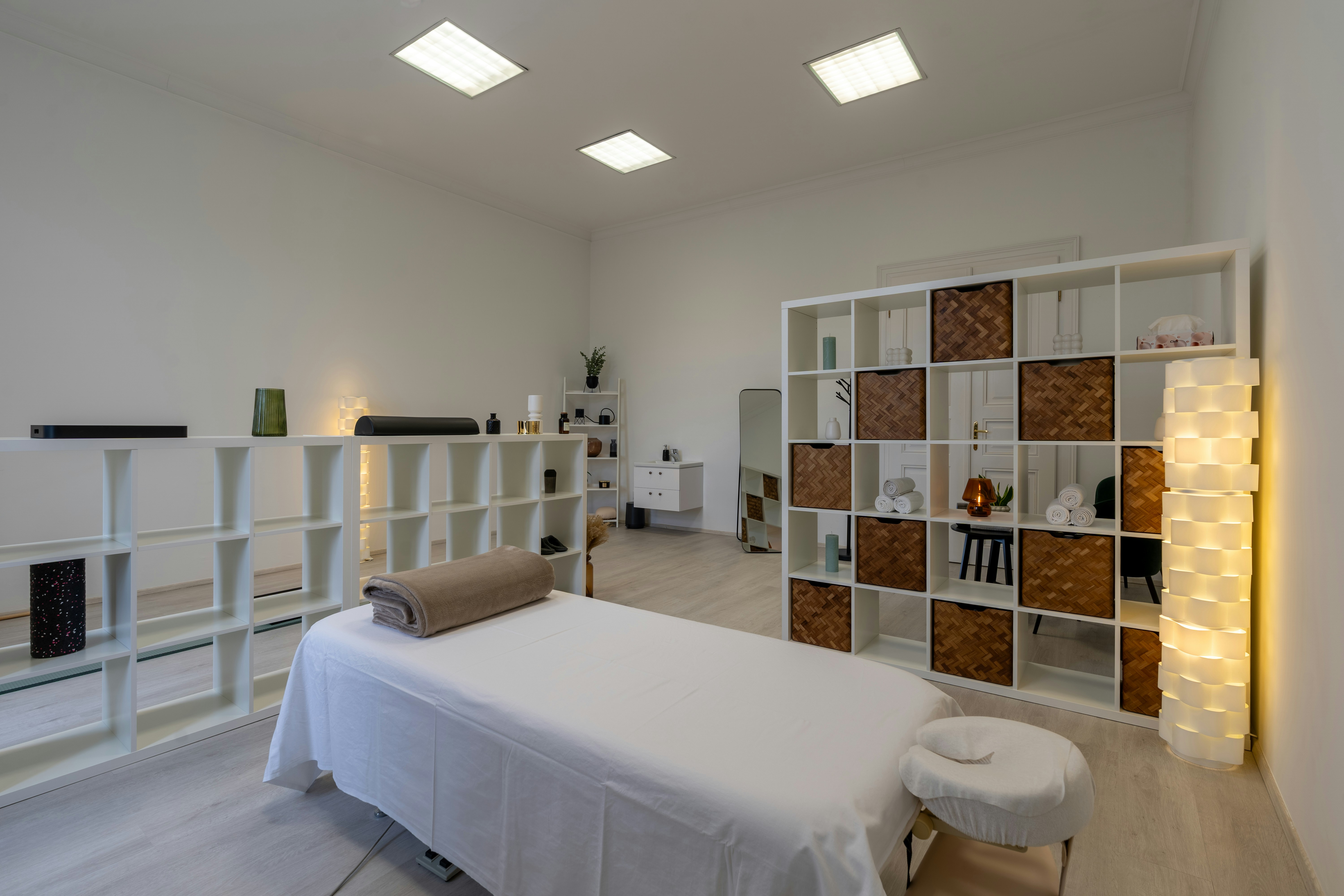 Wellness treatment room at the spa